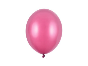100szt Balony Strong 27cm, Metallic Hot Pink
