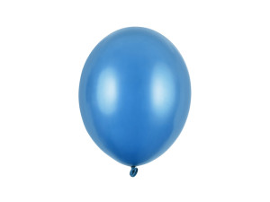 10szt Balony Strong 27cm, Metallic Caribb. Blue