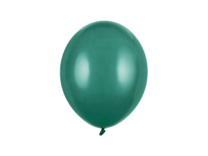 100szt Balony Strong 27 cm, Pastel Bottle Green