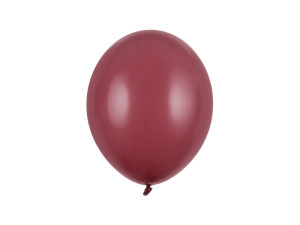 10szt Balony Strong 27 cm, Pastel Prune
