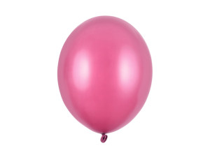 50szt balony Strong 30cm Metallic hot pink