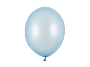 100szt balony Strong 30cm Metallic Baby Blue