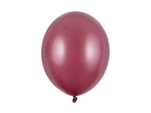 10szt balony Strong 30cm Metallic Maroon