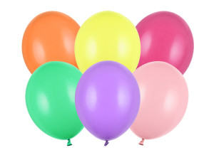 50szt balony Strong 30cm Pastel Mix