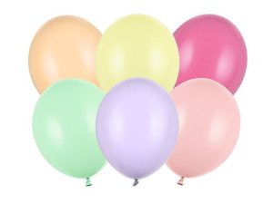 50szt Balony Strong 30cm Pastel Mix