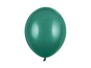 10szt Balony Strong 30 cm, Pastel Bottle Green