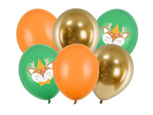 6szt Balony 30 cm Jelonek
