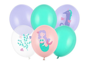 6szt Balony 30 cm Morski Świat