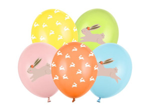 50szt balony 30cm Egg Hunt, mix