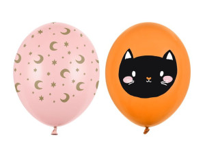 50szt balony 30cm Hocus Pocus, mix
