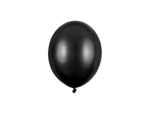 100szt Balony Strong 12cm Metallic Black