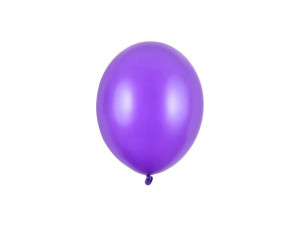 100szt balony Strong 12cm Metallic Purple