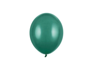 100szt balony Strong 12cm Pastel Bottle Green
