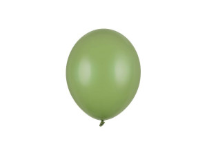 100szt Balony Strong 12cm Pastel Rosemary Green