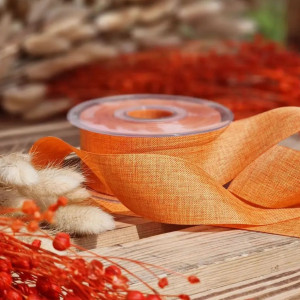 wstążka tkana JOHNNY 40mm*20m ORANGE
