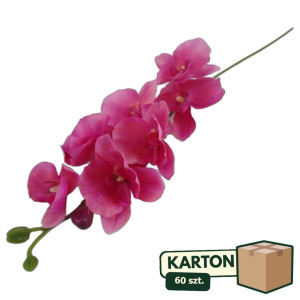 60szt Sztuczny storczyk łodyga florystyczna wys:66cm