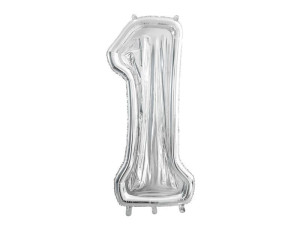 ramka Cyfra "1" dla balonów wys:130cm szer:53cm