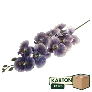 12szt Satynowa gałązka storczyka wys:95cm