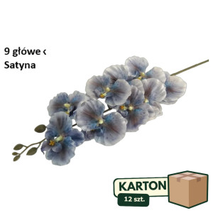 12szt Storczyk satynowy gałązka wys:95cm