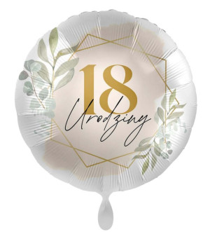 Balon foliowy Adikbal 18'' (43 cm) 18 urodziny