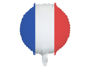 Balon foliowy Flaga Francji 35cm mix