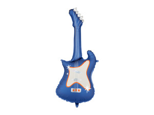 Balon foliowy Gitara 41cm x 105cm granatowy