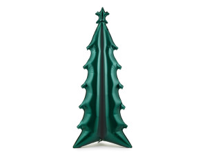 Stojący balon foliowy Choinka XXL 77cm x 184cm zielony