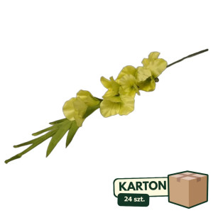 24szt Sztuczny mieczyk na łodydze wys:75cm