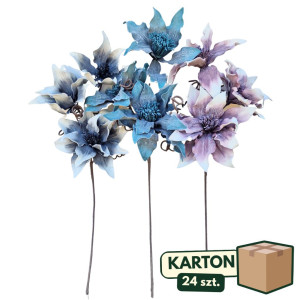 24szt magnolie piankowe wys:110cm