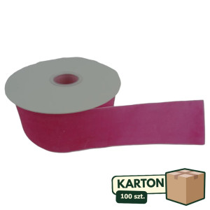 100szt wstążka welurowa (CHN)owa (CHN) 5cm x 10y