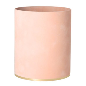 flowerbox wys:18cm szer:15cm welur Pastel Peach
