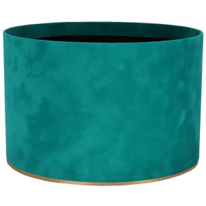 flowerbox wys:20cm szer:30cm welur turkusowy