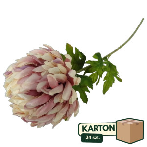 24szt Chryzantema sztuczna na łodydze wys: 75cm szer: 14cm