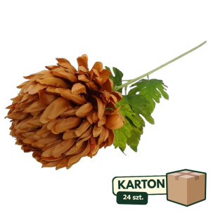 24szt Chryzantema sztuczna na łodydze wys: 75cm szer: 14cm