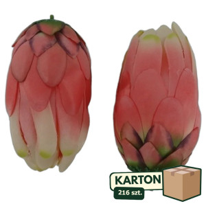 216szt główki protea ( karczoch ) wys:13cm szer:6cm