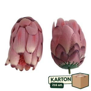 216szt główki protea ( karczoch ) wys:13cm szer:6cm
