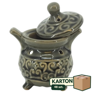 48szt Klasyczny kominek zapachowy ceramiczny wys:15cm