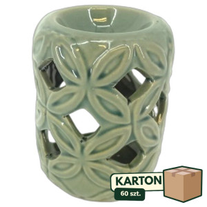 60szt Kompaktowy kominek ceramiczny na olejki zapachowe wys:11cm