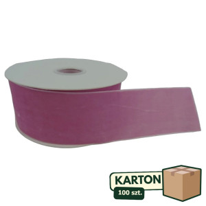 100szt wstążka welurowa (CHN)owa (CHN) 5cm x 10y