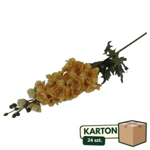 24szt ostróżka z liściem wys: 88cm