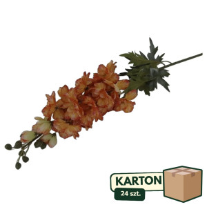 24szt ostróżka z liściem wys: 88cm