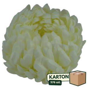 576szt główki chryzantemy sztucznej szer: 15cm wys: 7cm