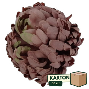 36szt główki chryzantemy sztucznej premium szer:14cm wys:10cm