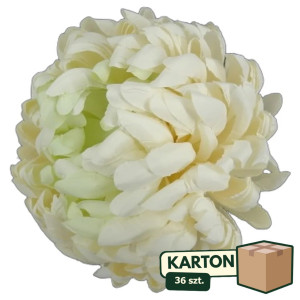 36szt główki chryzantemy sztucznej premium szer:14cm wys:10cm
