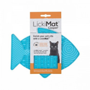 LICKIMAT Classic Casper Mata do Lizania dla Kota - Rybka Paski