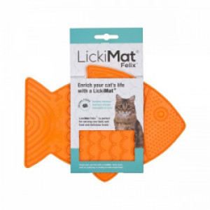 LICKIMAT Classic Felix Mata do Lizania dla Kota - Rybka Fale