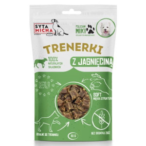 SYTA MICHA Trenerki z Jagnięciną dla Psa 80g