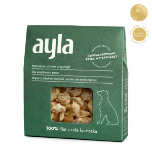 AYLA Filet z Uda Kurczaka Liofilizowane Przysmaki dla Psa 28g