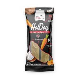 SYTA MICHA Hot Dog do Żucia dla Psa - Królik z MCT 2szt