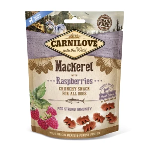 CARNILOVE Crunchy Snack Mackerel & Raspberries Makrela z Malinami 200g